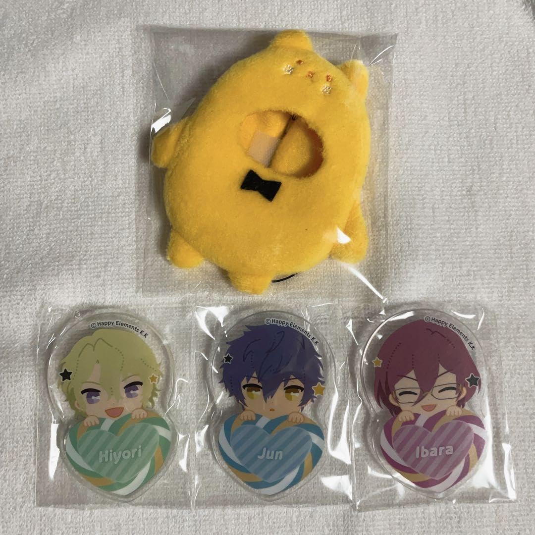 あんスタ　着ぐるみバッジ　凪砂、茨、日和、ジュン あんスタ 着ぐるみバッジ 凪砂、茨、日和、ジュン その他